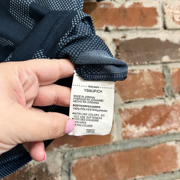 Under Armour Boys UA Velocity Jacquard Blue Camo Shirt Size Small - Picture 5 of 7